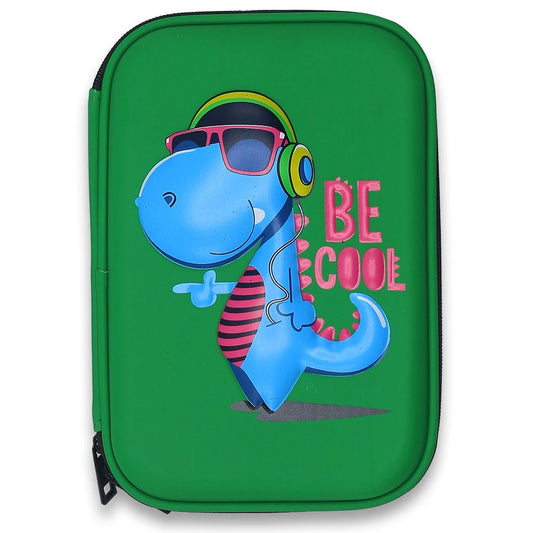 3D Pencil Case EVA Hard Top Shell Be Cool PC22