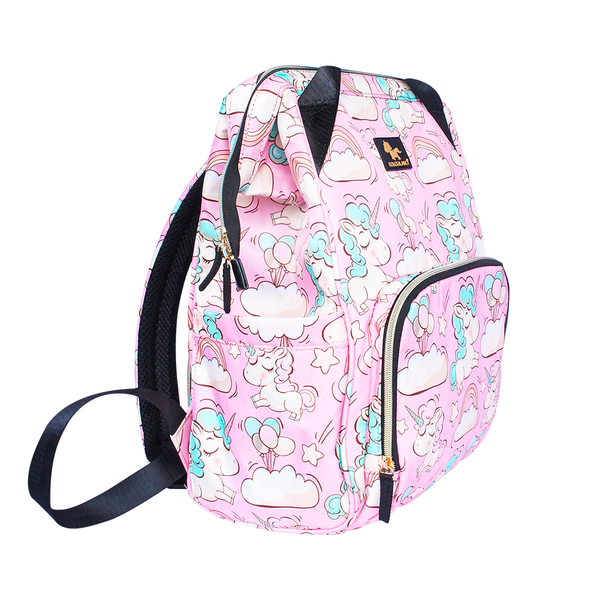 Pink baby best sale backpack