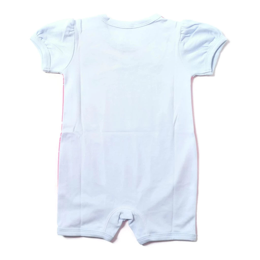 Bingo Frozen with Elsa, Anna, & Olaf Romper (Light Blue)