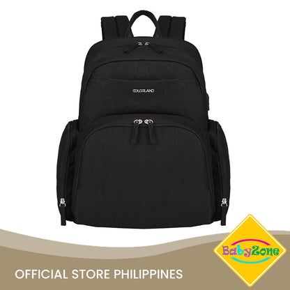 Colorland Kate Baby Changing Backpack (BP155-A/Black)