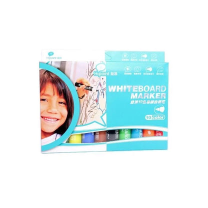 Hipaint Whiteboard Marker (10 color pack)