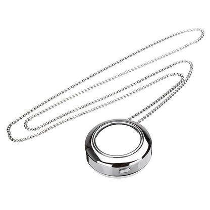Personal Air Purifier Necklace less 60% off - Silver