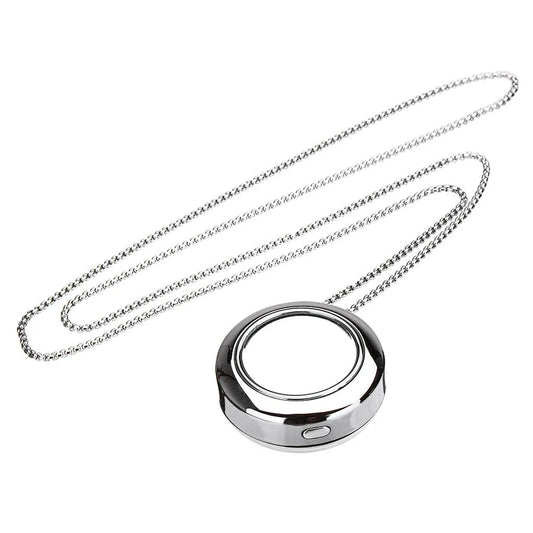 Personal Air Purifier Necklace less 60% off - Silver