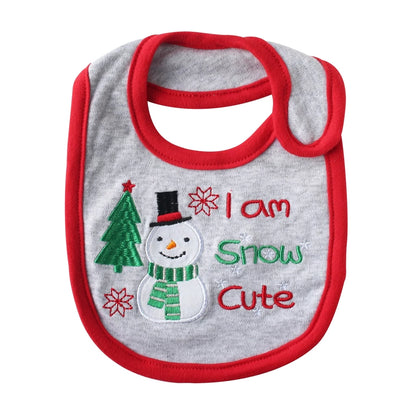 Mother's Choice 2pcs Set of Bodysuit & Bib (IT9155/I am Snow Cute) 0 - 3 Months