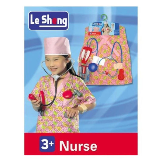 Le Sheng Community Helper Nurse Dress Up Costume Set (0968)