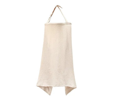 Infancie Organic Muslin Nursing Cover with Storage Pouch