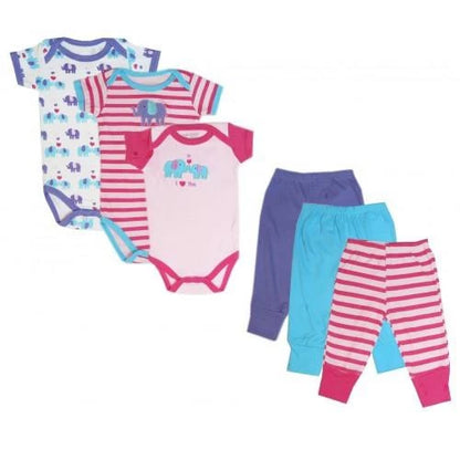 Luvable Friends Grow With Me Girl Set 07156