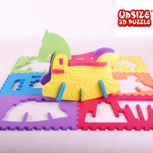 Upsize 3D Puzzle Pony Alex (8001AS2/Green)