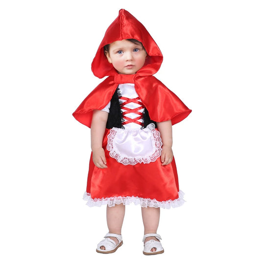 Cute Little Baby Fancy Dress Costume - Little Red Hood Baby T-0007