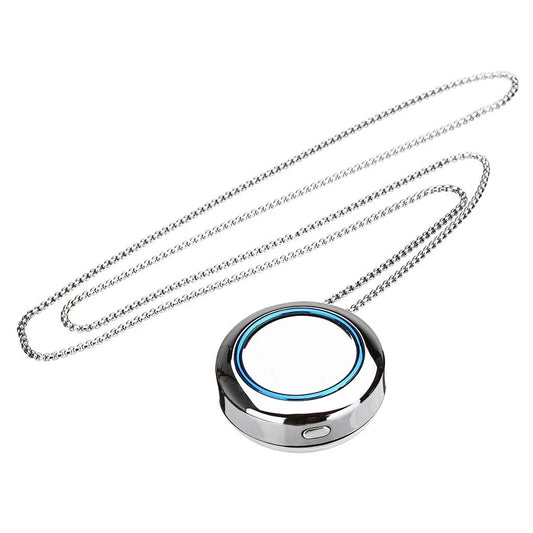 Personal Air Purifier Necklace less 60% off - Silver Blue Lining