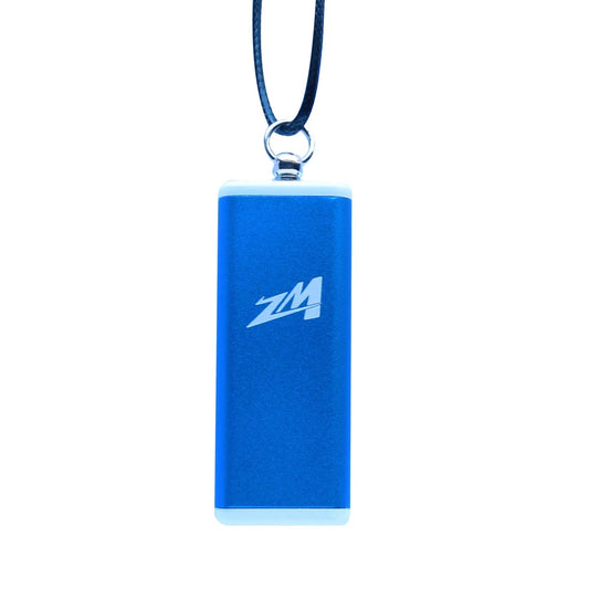 ZM Anion Portable Air Purifier Necklace less 60% off - Blue