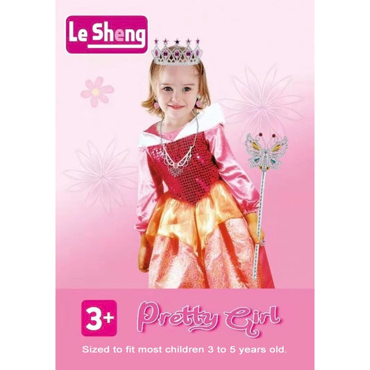 Le Sheng Pretty Girl Princess Costume Set (0979-1)