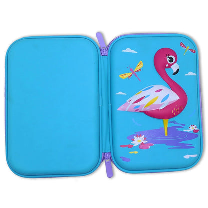 3D Pencil Case EVA Hard Top Shell Swan PC42