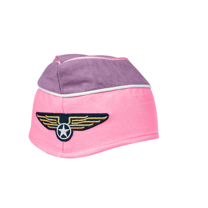 Little Crew Flight Attendant Romper with Hat