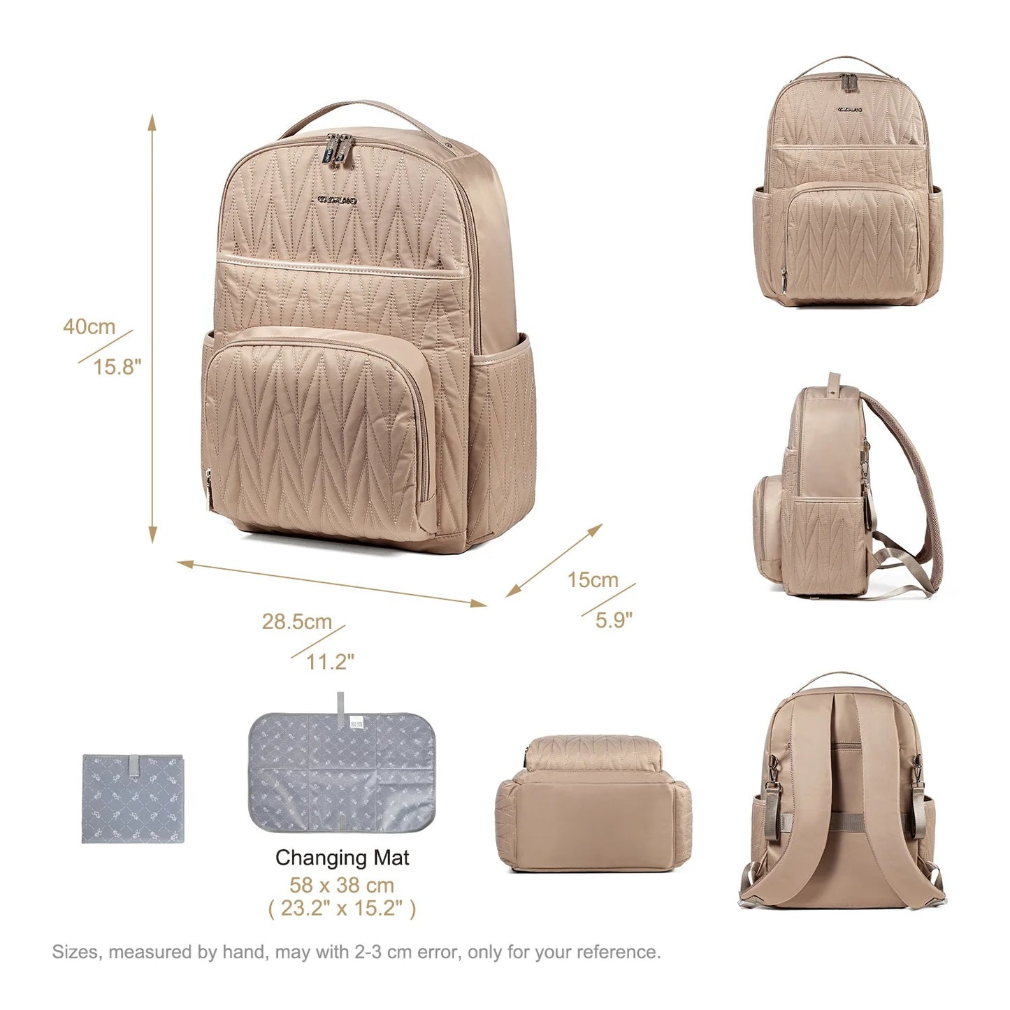 Colorland Easy On The Go Diaper Backpack (BP250)