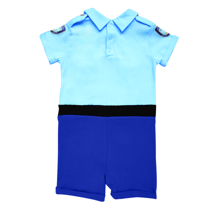 Little Crew Policeman Romper with Hat