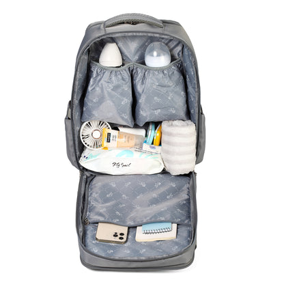 Colorland Smart all-in-one Diaper Backpack (BP242-B/Grey)