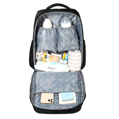 Colorland Smart all-in-one Diaper Backpack (BP242-A/Black)