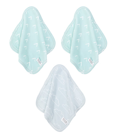 Infancie 3 Pieces Bamboo Face Washers (IT4726)