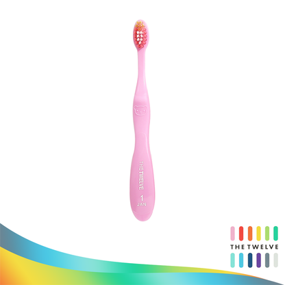 The Twelve Kids Toothbrush in Vivid Color 1 piece (Ages 3+)