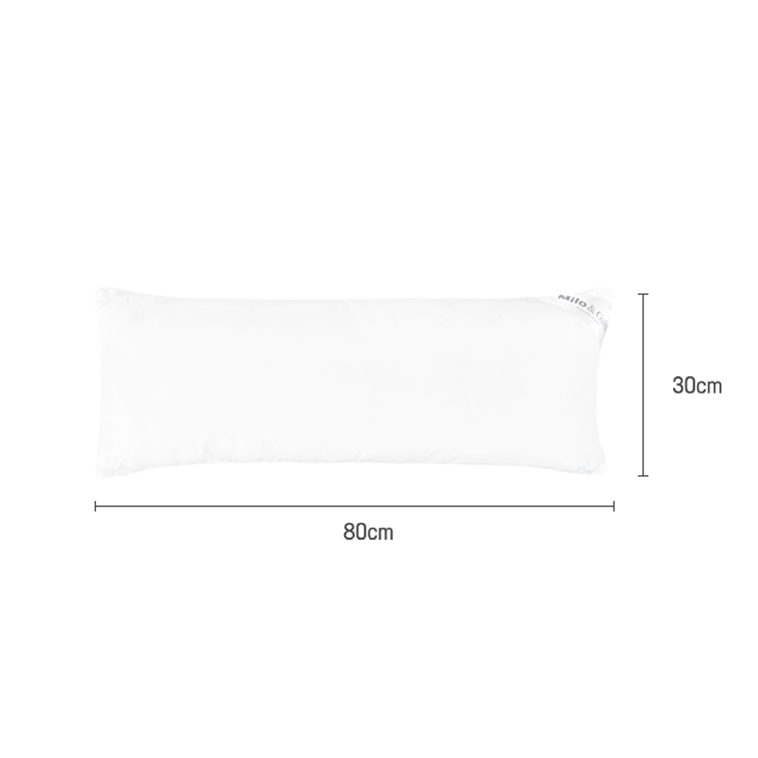 Milo & Gabby Microfiber Long Pillow