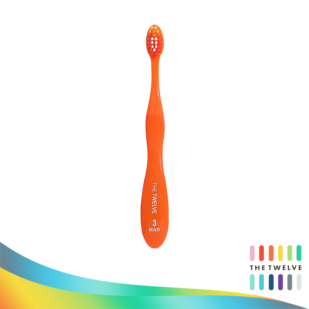 The Twelve Kids Toothbrush in Vivid Color 1 piece (Ages 3+)