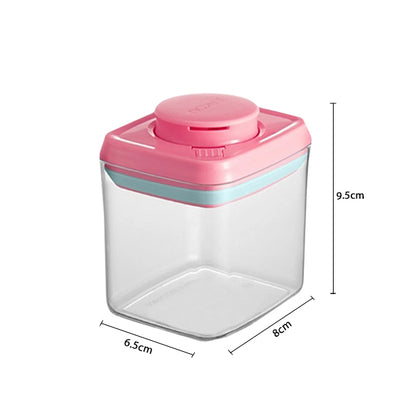 Ankou Airtight 1 Touch Multipurpose Mini Airtight Food & Milk Storage Container with Child Lock 320ml (Rectangular)