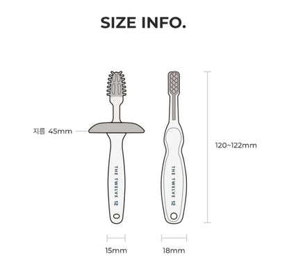 The Twelve 2 Pieces Baby Toothbrush