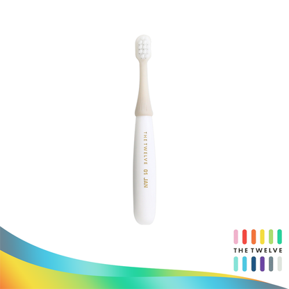 The Twelve Toddler Toothbrush in Vivid Color 1 piece (1-3 years old)