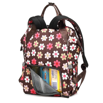 Colorland Bolide Baby Changing Backpack (BP156-D/Floral)
