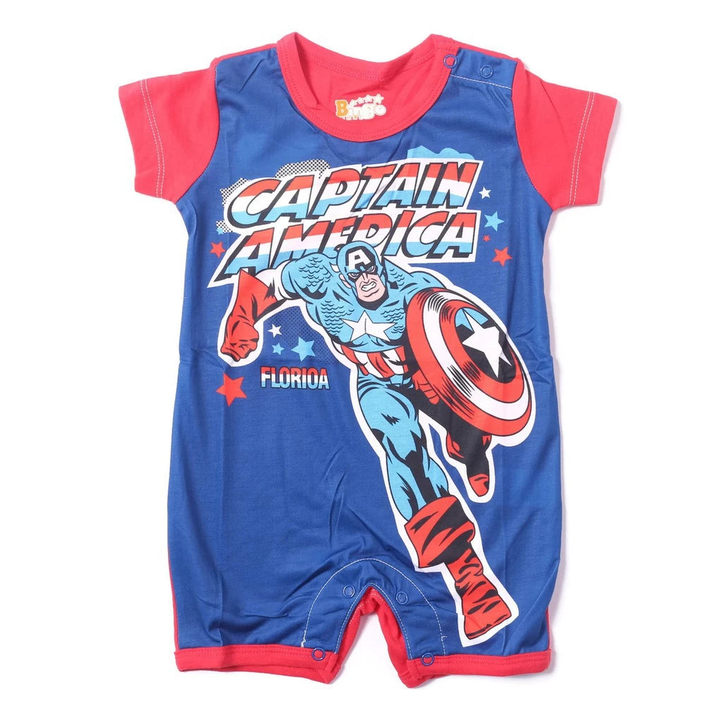 Bingo Captain America Romper