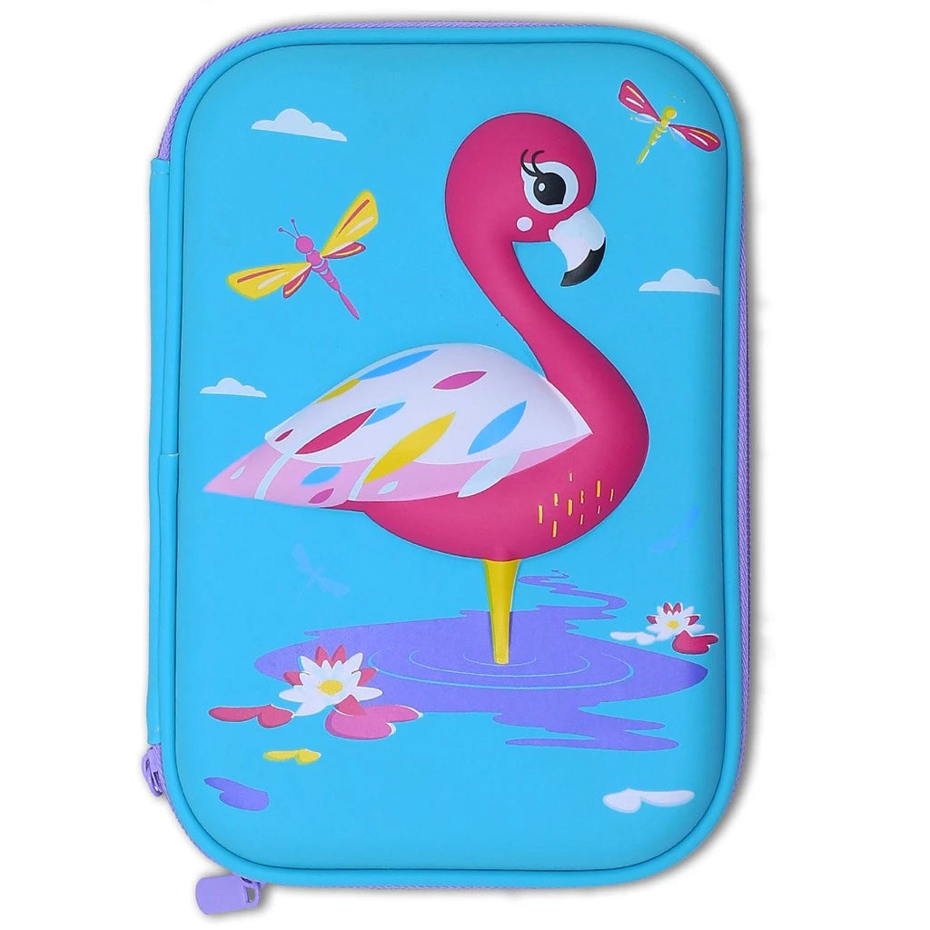 3D Pencil Case EVA Hard Top Shell Swan PC42