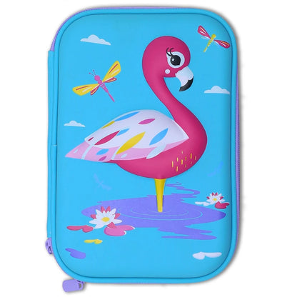 3D Pencil Case EVA Hard Top Shell Swan PC42