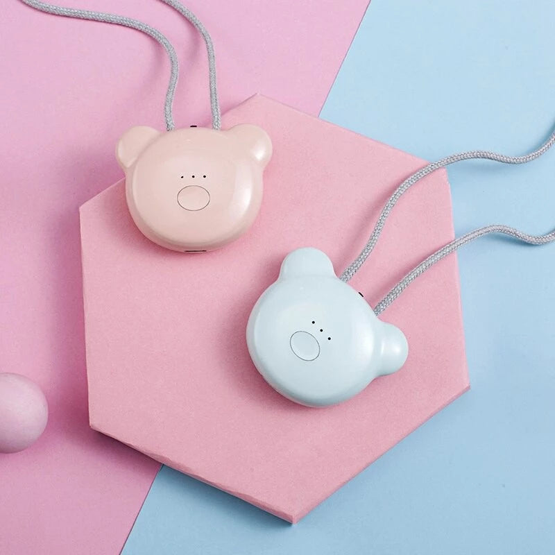 Anion Portable Air Purifier Cute Little Bear Necklace