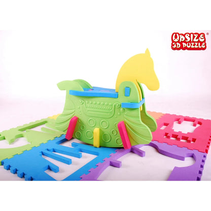 Upsize 3D Puzzle Pony Alex (8001AS1/Yellow)