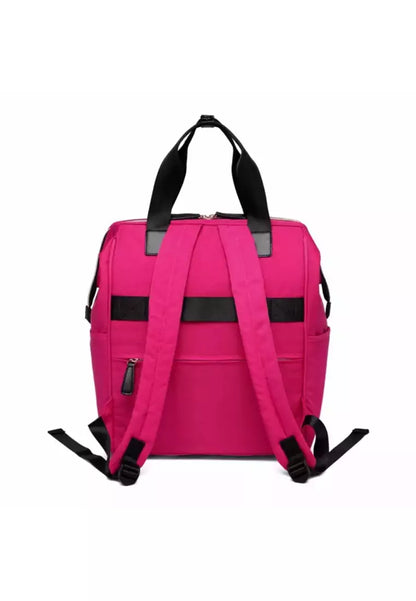 Colorland Zara Baby Changing Backpack (BP124-H/Pink )