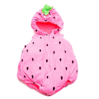 Baby Animal Costume Strawberry 2-Piece Set (50% Off) - 24M