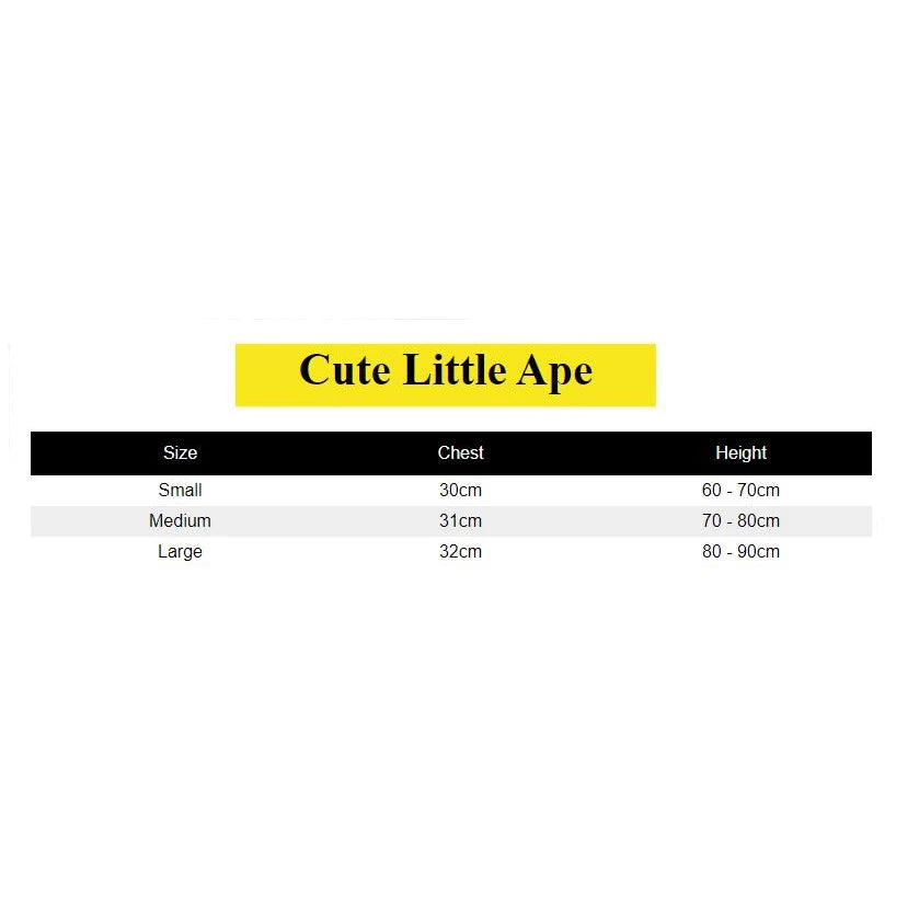 Cute Little Baby Animal Costume - Cute Little Ape T-0011