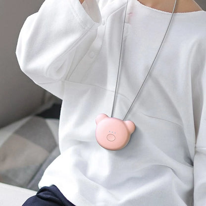 Anion Portable Air Purifier Cute Little Bear Necklace