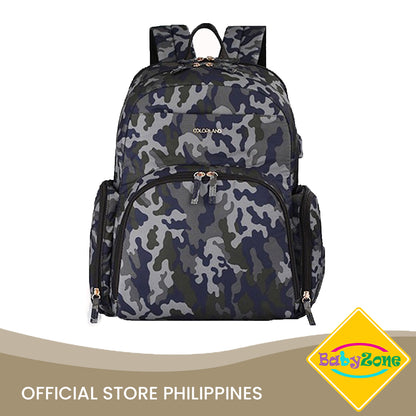 Colorland Kate Baby Changing Backpack (BP155-D/Camo)