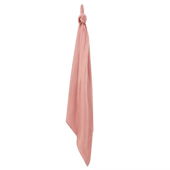 Infancie Muslin Double Sided Muslin Blanket - Rose