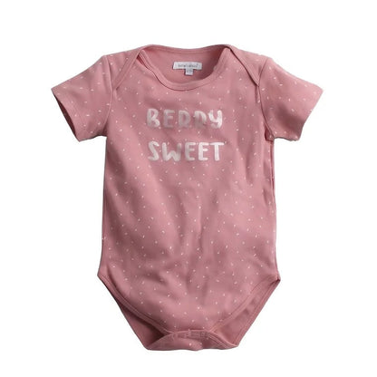 Mother's Choice 2 Pack Short Sleeves Onesie (IT11032/Berry Sweet)