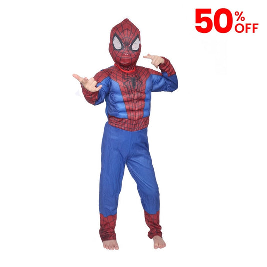 Superhero Padded Spiderman Costume