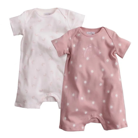 Mother's Choice 2 Pack Short Rompers (IT11016/Ready Set Glow)