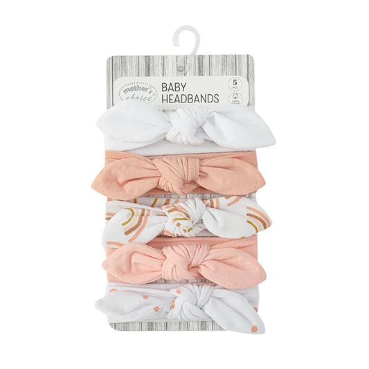 Mother's Choice 5 Piece Baby Headband Set (IT4742)