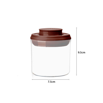 Ankou Airtight 1 Touch Multipurpose Mini Airtight Food & Milk Storage Container 250ml (Circle)