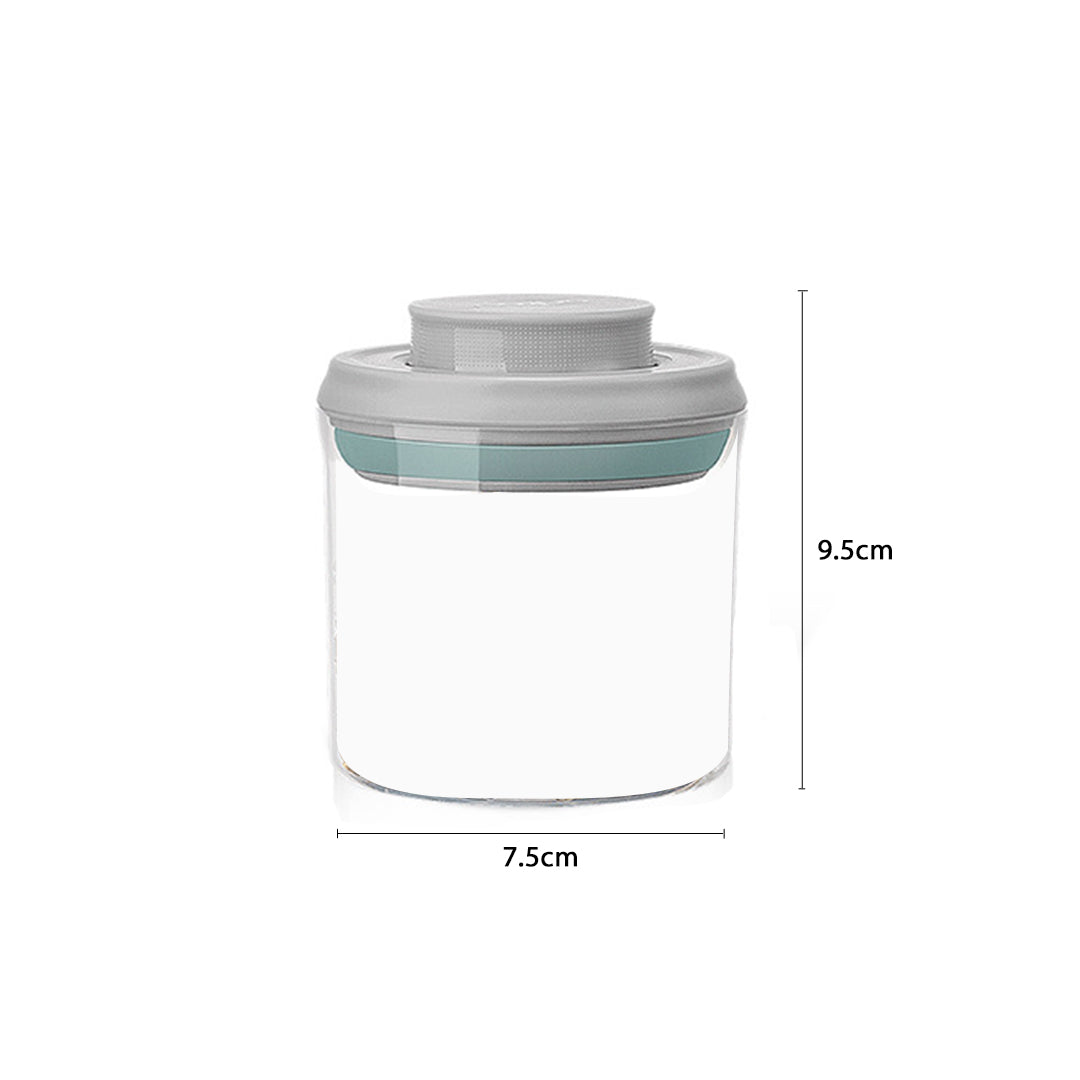 Ankou Airtight 1 Touch Multipurpose Mini Airtight Food & Milk Storage Container 250ml (Circle)