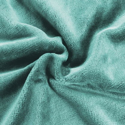 Smart Home Fleece Blanket Home de Luxe 5 Star Hotel Quality Luxurious Deluxe Microfiber (GREEN)