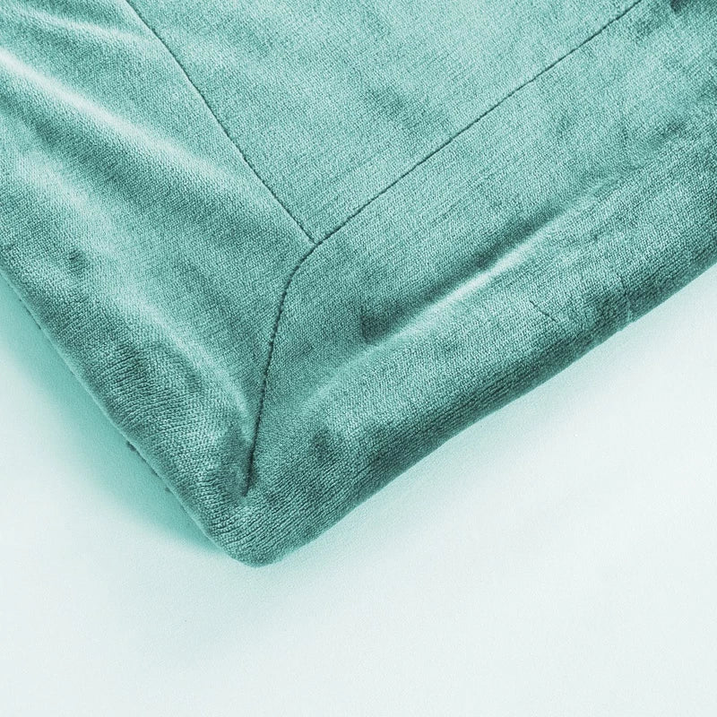 Smart Home Fleece Blanket Home de Luxe 5 Star Hotel Quality Luxurious Deluxe Microfiber (GREEN)