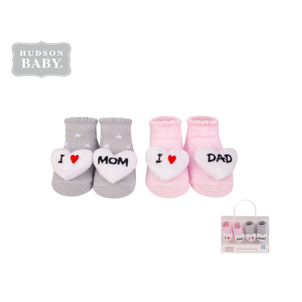 Hudson Baby 2 Piece Sock Gift Set 00633CH